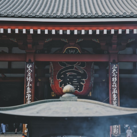 东京寺院景色
